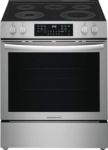 Frigidaire 30 Inch 5.3 Cu Ft Electric Convection Range with Air Fry by Frigidaire