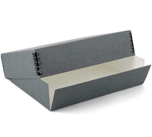 Lineco Museum Archival Storage Box, Drop Front (16.75 x 20.75 x 3 in)