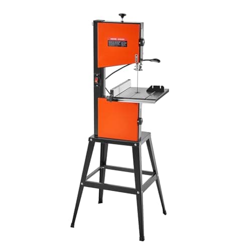 VEVOR 10" Two-Speed Bandsaw + Stand by VEVOR