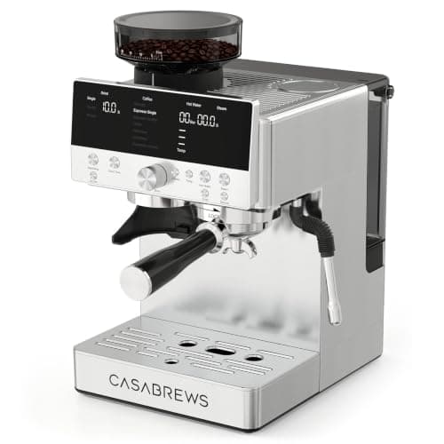 Casabrews MARENZA Espresso Machine with Built-in Grinder by Casabrews