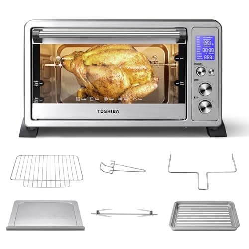 Toshiba 10-in-1 Convection Toaster Oven, 6-Slice by TOSHIBA