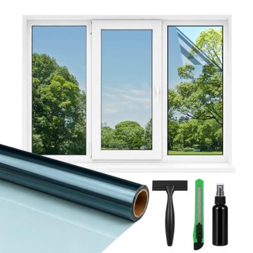 Moickoko Clear Heat Control Window Film (99% UV, 16 in x 7 ft) by Moickoko