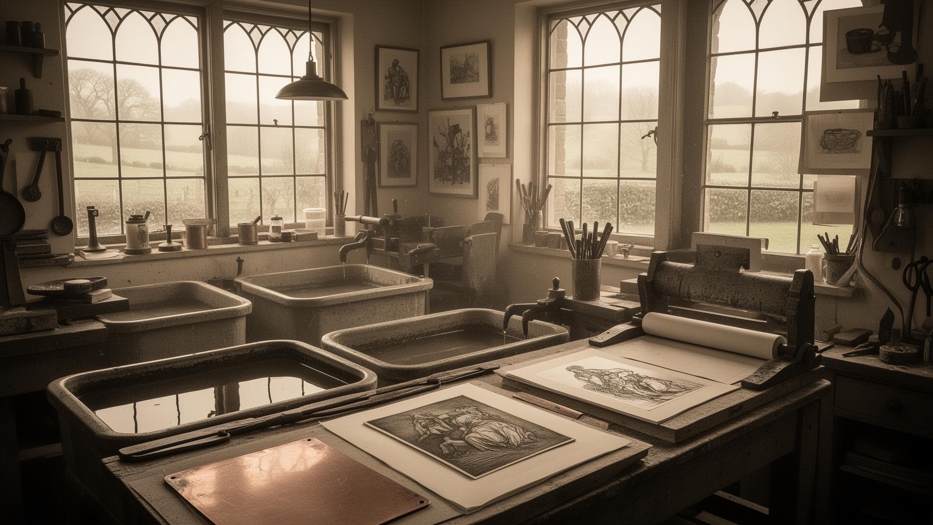 H. Andrew Freeth: Britain's Master Etcher Who Captured the Soul of Everyday Life