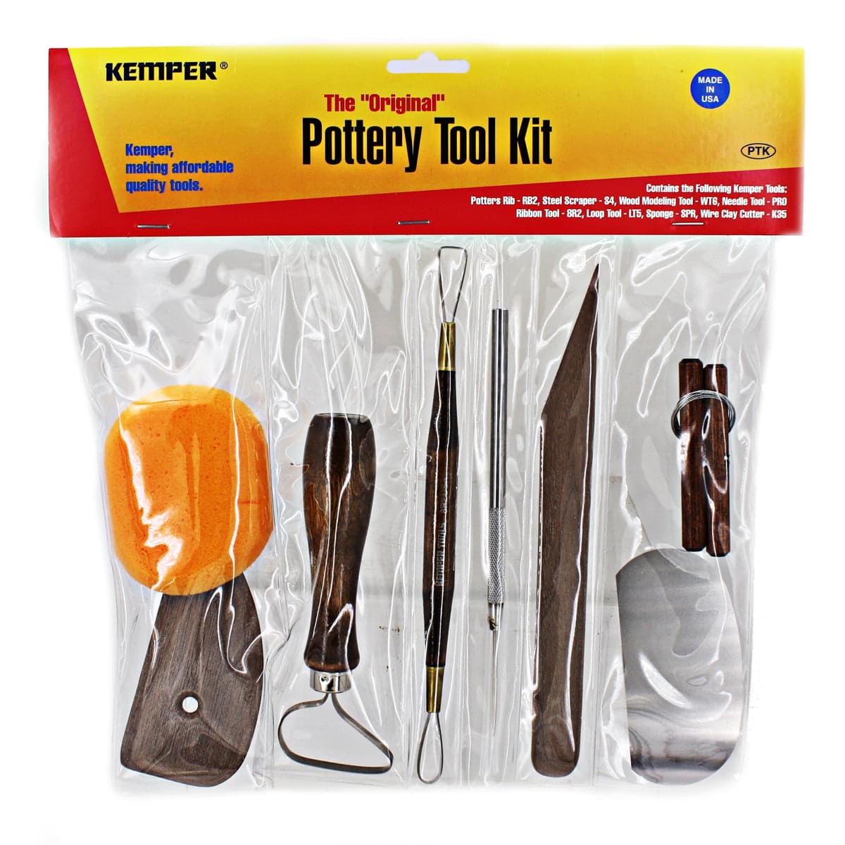 Pottery Tool Kit (8-Piece) by Kemper