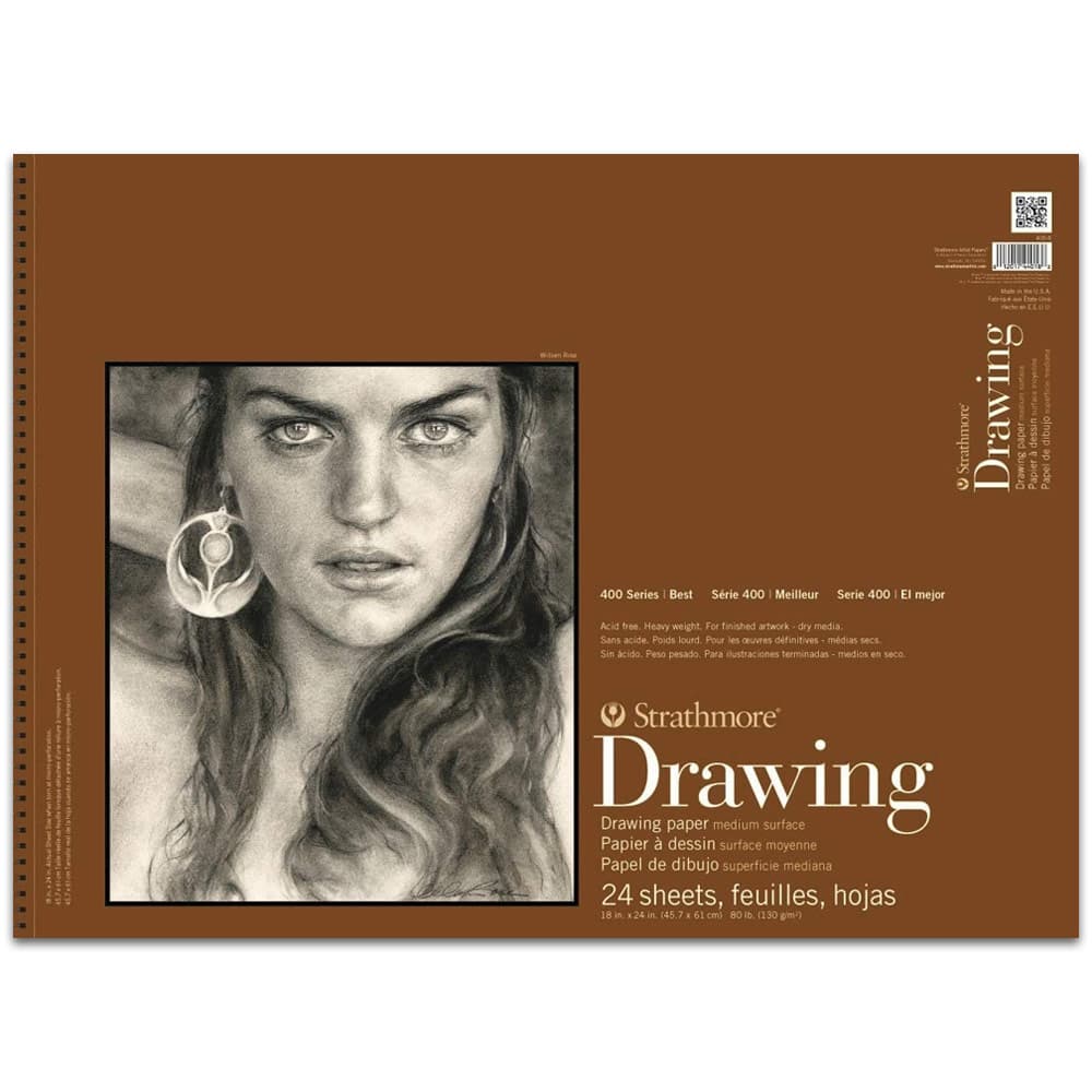 400 Series Drawing Pad (18"×24") by Strathmore