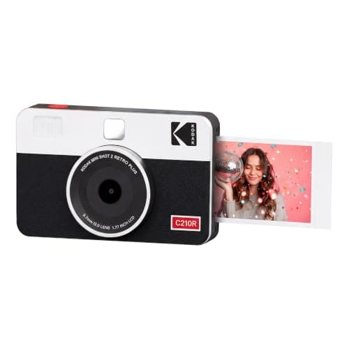 Kodak Mini Shot 2 Retro 2-in-1 Instant Camera and Photo Printer (2x3) by Kodak