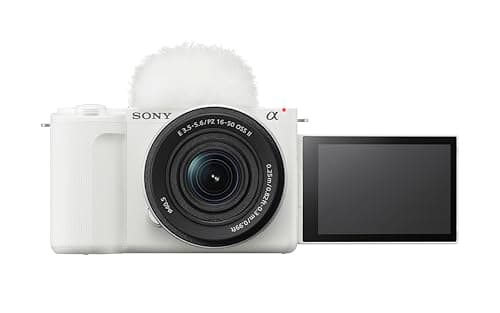 Sony ZV-E10 II Mirrorless Vlog Camera (26MP APS-C, with 16–50mm Lens, White) by Sony