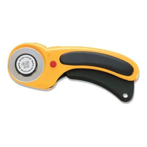 OLFA 45mm Ergonomic Squeeze-Handle Rotary Cutter (RTY-2/DX) by OLFA