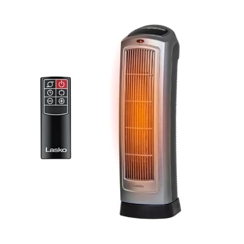Lasko 755320 Oscillating Digital Ceramic Tower Heater (23-Inch) by Lasko