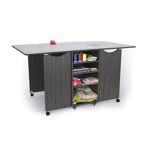 Kangaroo Kookaburra Cutting Table, Expandable 70 x 40 in by Arrow Sewing Cabinets
