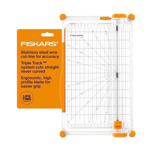 Fiskars SureCut Deluxe Paper Trimmer (12 in) by Fiskars