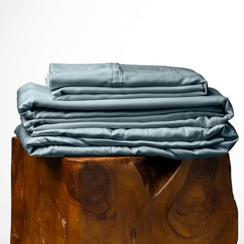 Olive + Crate Tencel Lyocell Eucalyptus Queen Size Sheet Set by Olive + Crate