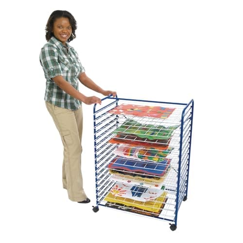 Colorations MOBRACK Mobile Art Drying Rack by Colorations