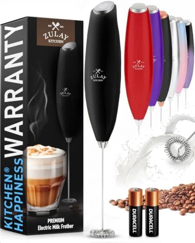 Zulay Kitchen Handheld Milk Frother Wand by Zulay Kitchen