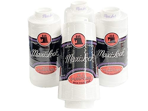 Maxi-Lock All Purpose Serger Thread, 4 Cones x 3,000 Yards