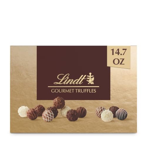 Lindt Gourmet Assorted Truffles Gift Box by Lindt