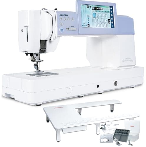 Janome Continental M6 Flatbed Quilting and Sewing Machine by Janome