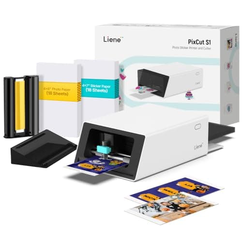 Liene PixCut S1 Color Sticker Printer & Cutting Machine by Liene