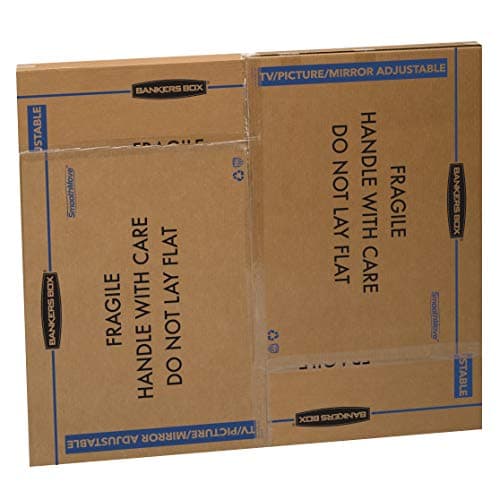 Bankers Box Adjustable TV, Picture and Mirror Moving Boxes (3-pack) by Bankers Box