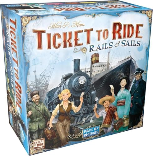 Ticket to Ride Rails & Sails by Asmodee