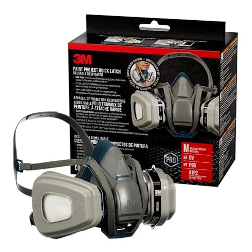 3M 6502 Quick Latch Respirator (P95/OV) by 3M