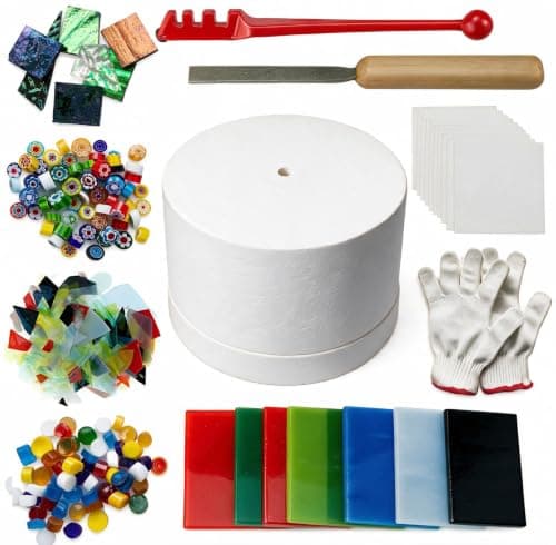 WICAND Large Microwave Kiln Kit for Glass Fusing (10 piece) by WICAND