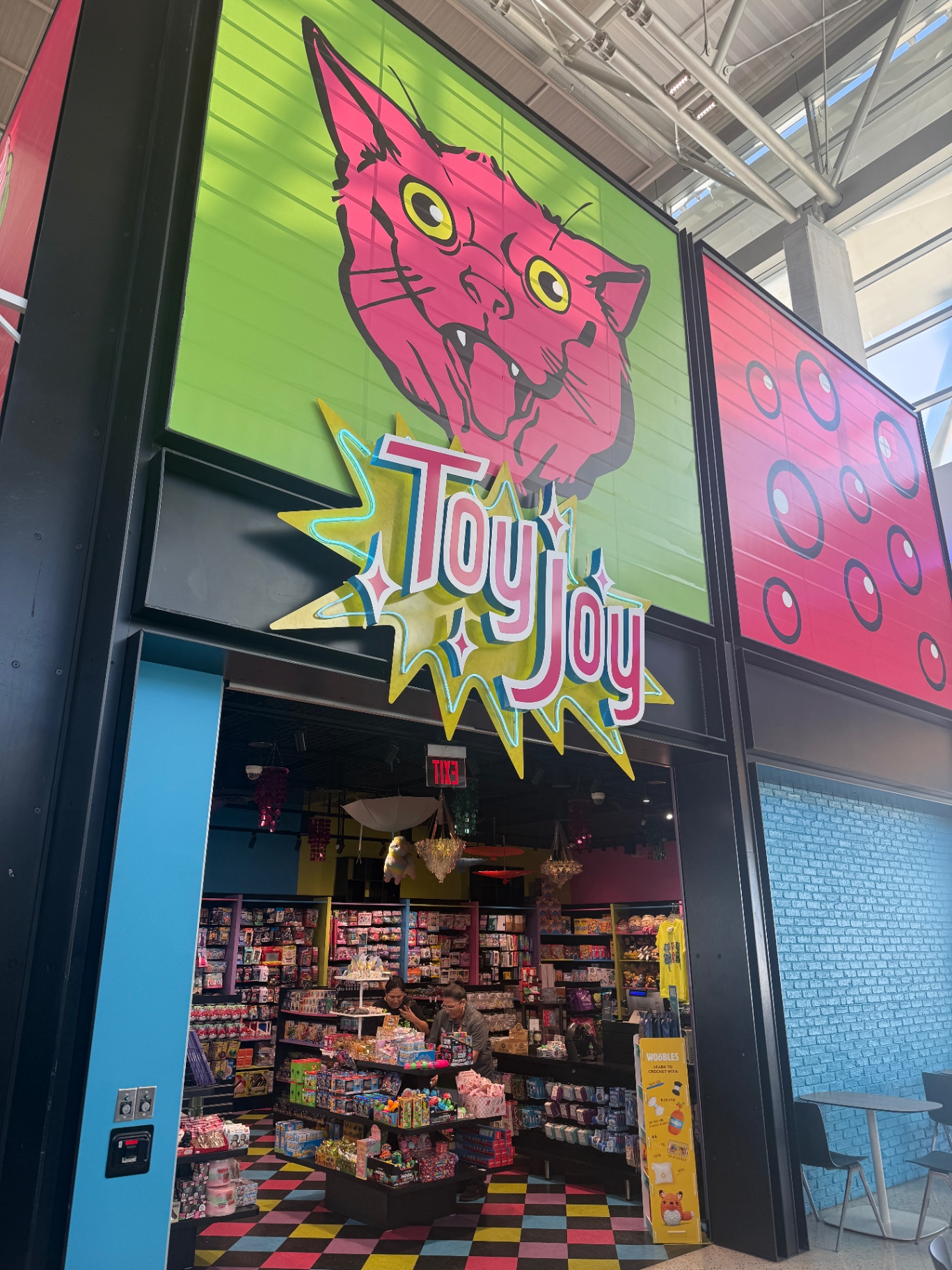 Toy Joy display at Austin-Bergstrom Airport