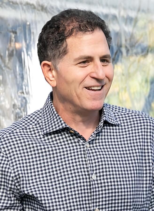 Michael Dell — founder and CEO of Dell Technologies, with a net worth estimated at $140–151 billion