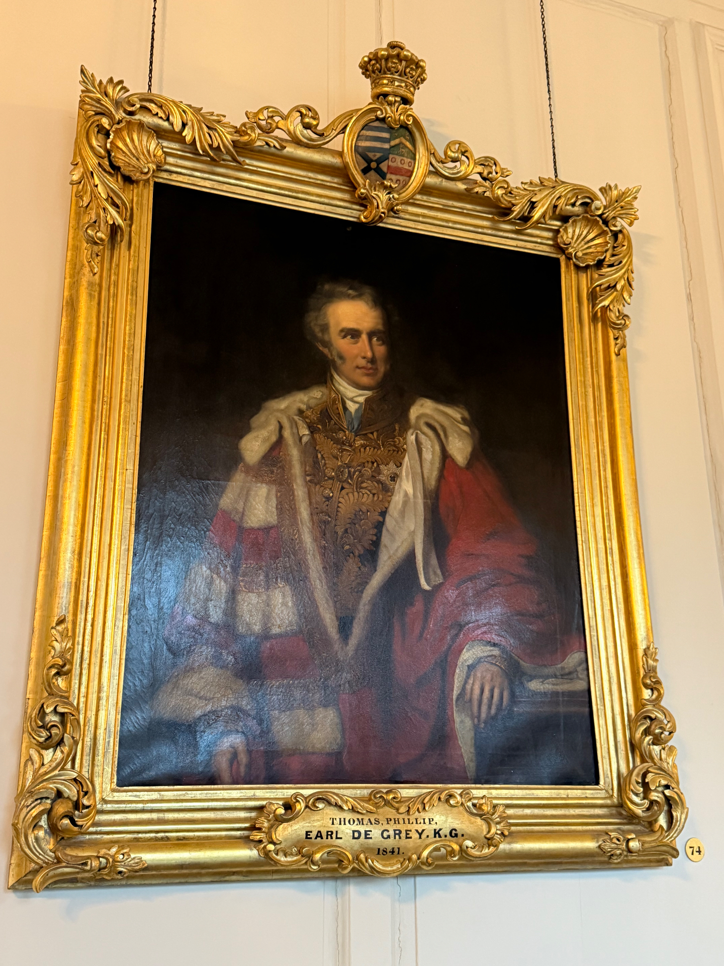 Portrait of Earl de Grey