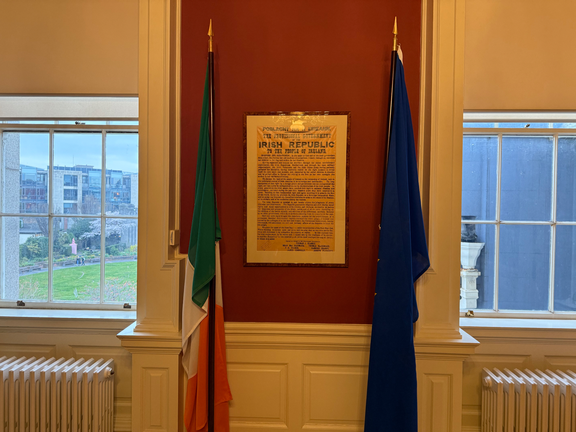 1916 Proclamation Dublin Castle