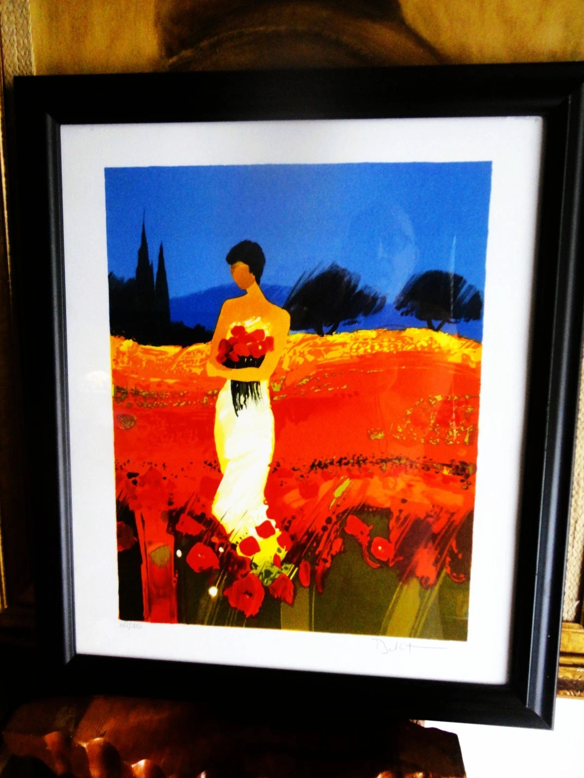 In the Poppy Field by Emile Bellet