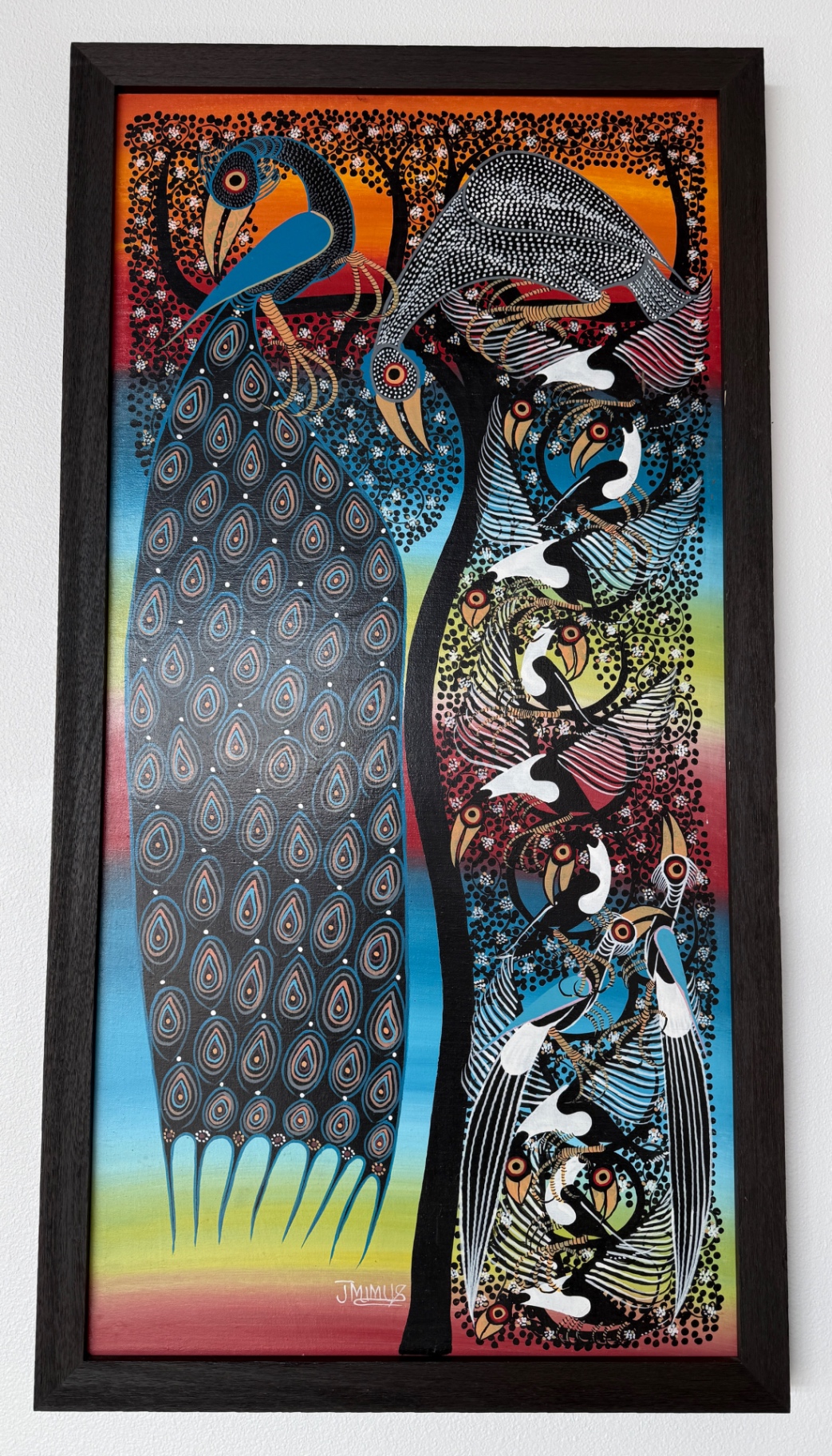 African figure sculptures at Kalahari Resort