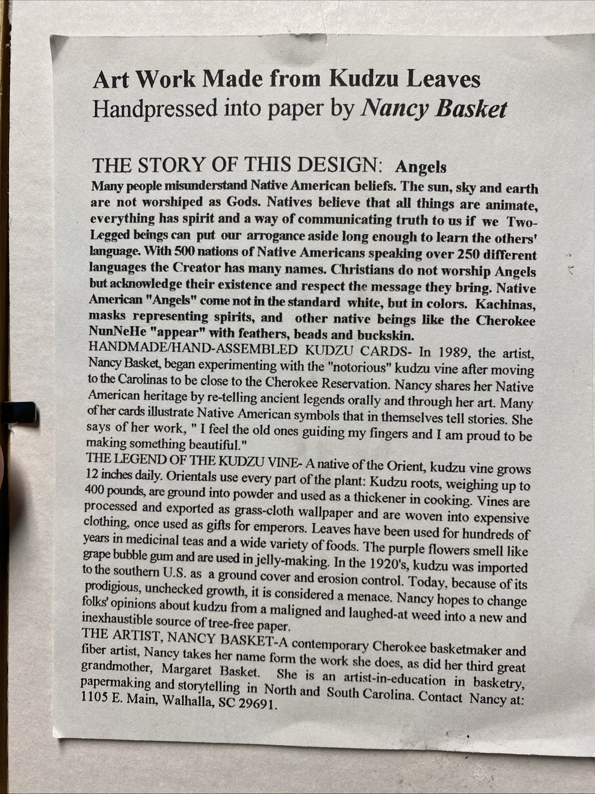 Kudzu Spirit Full View