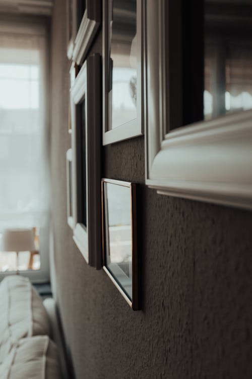 A curated collection of original prints displayed in a gallery setting