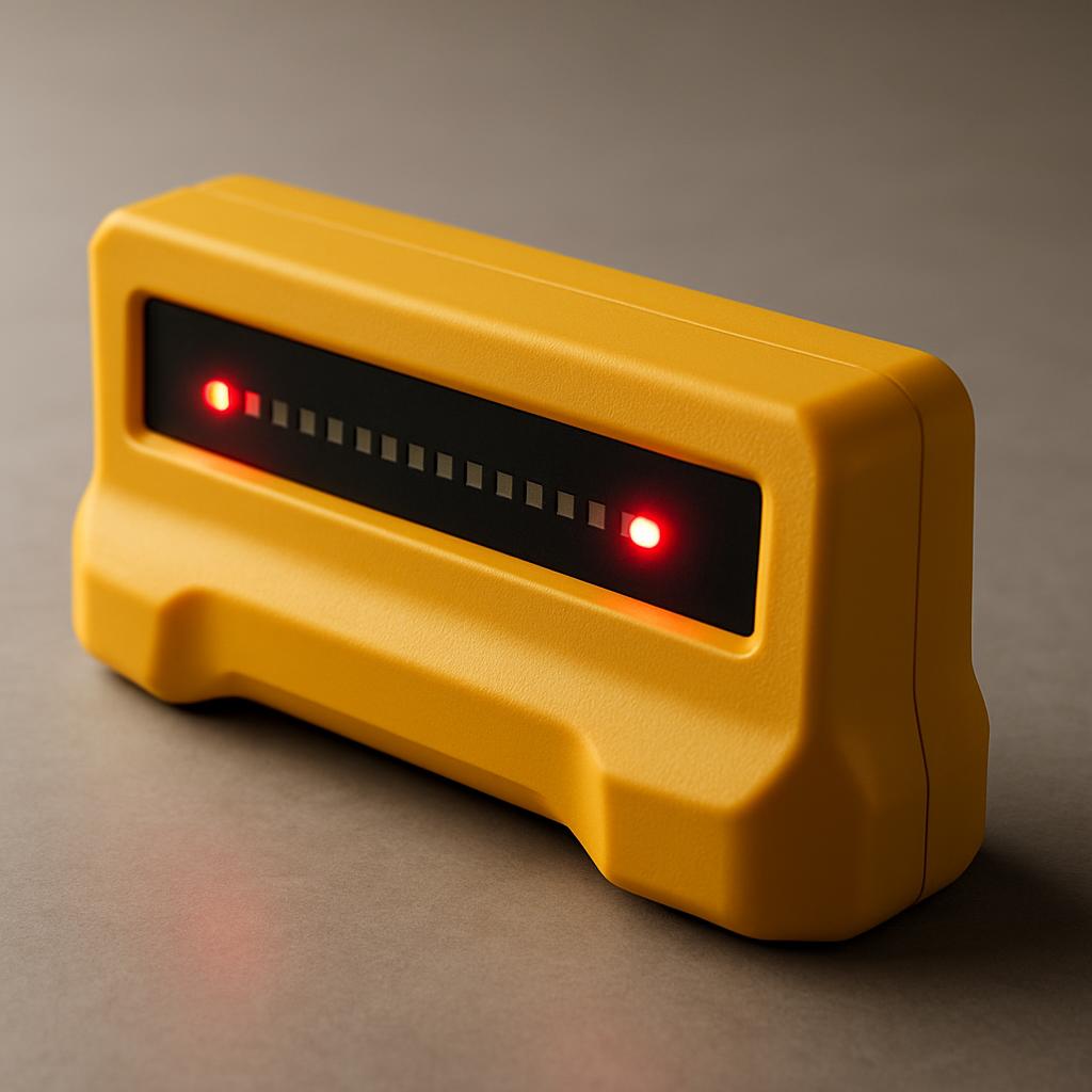 Franklin Sensors ProSensor 710 stud finder showing illuminated stud edges