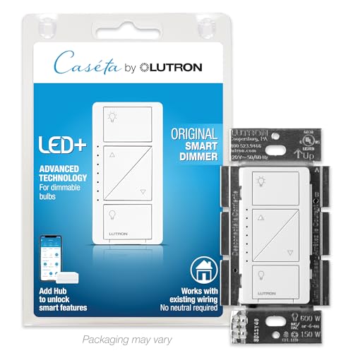 Lutron Caseta Smart Dimmer Switch