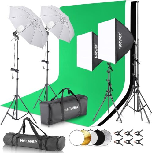 NEEWER Photography Lighting Kit