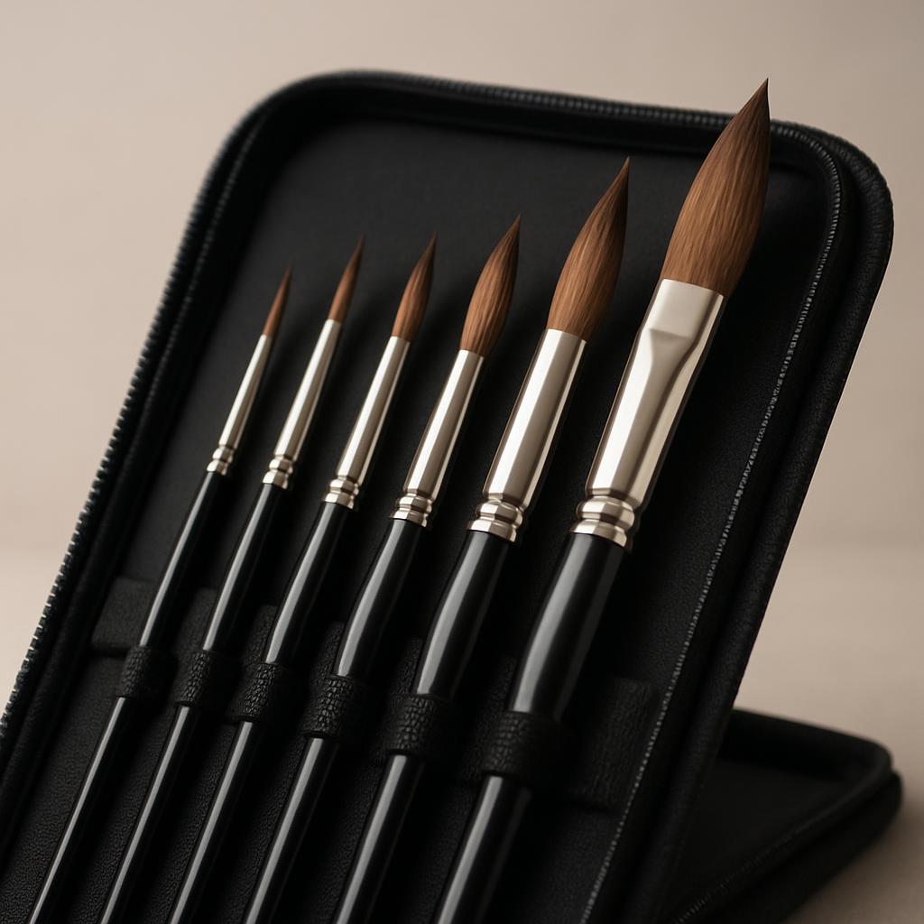 Princeton Aqua Elite watercolor brush set