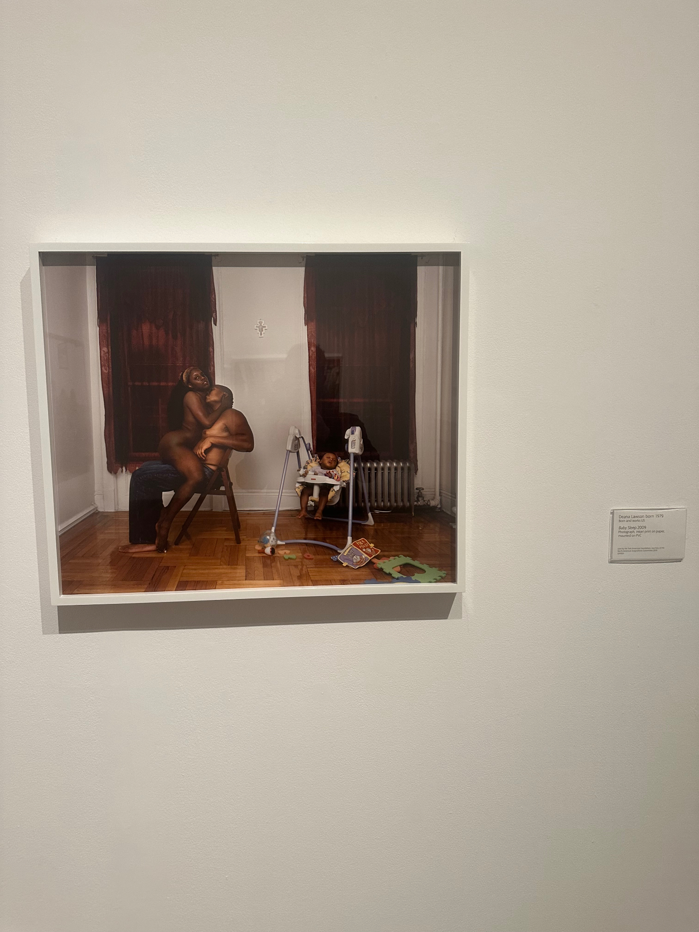 Deana Lawson's Baby Sleep photograph