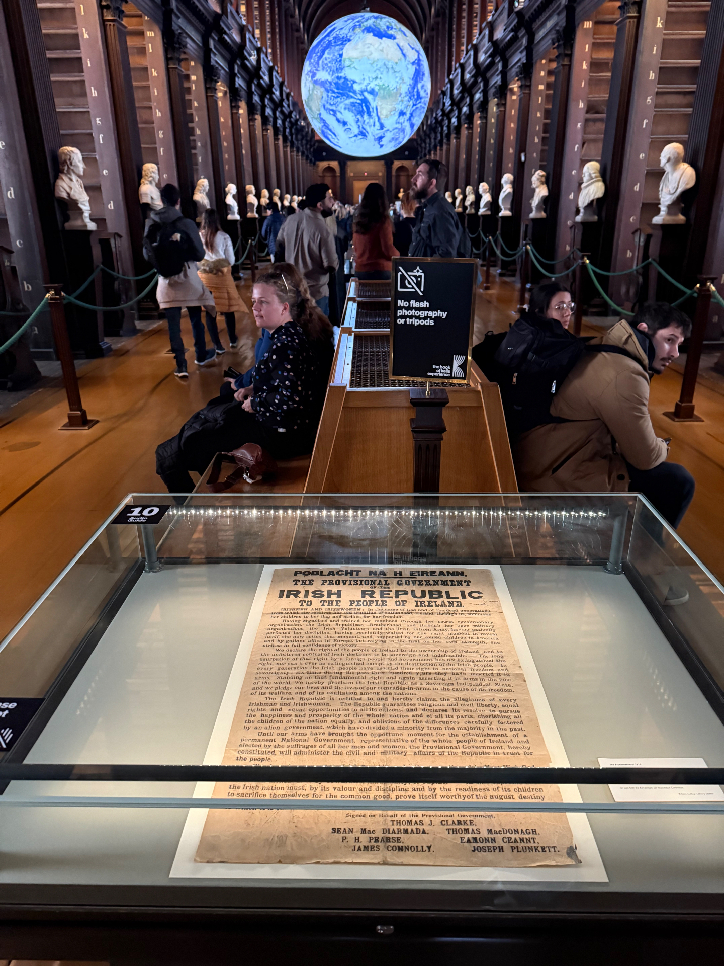 The 1916 Proclamation Display