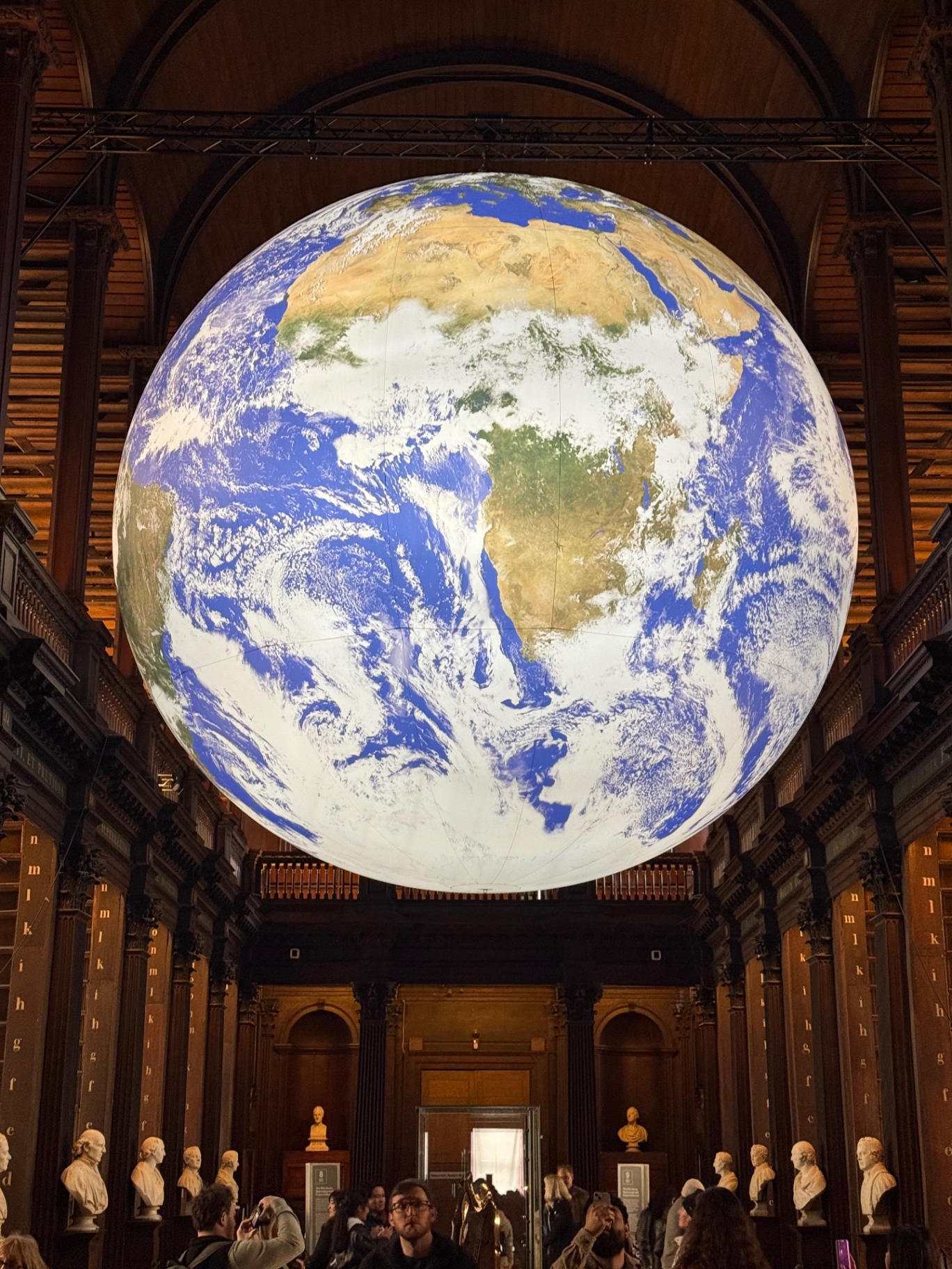 The Long Room with Gaia Installation